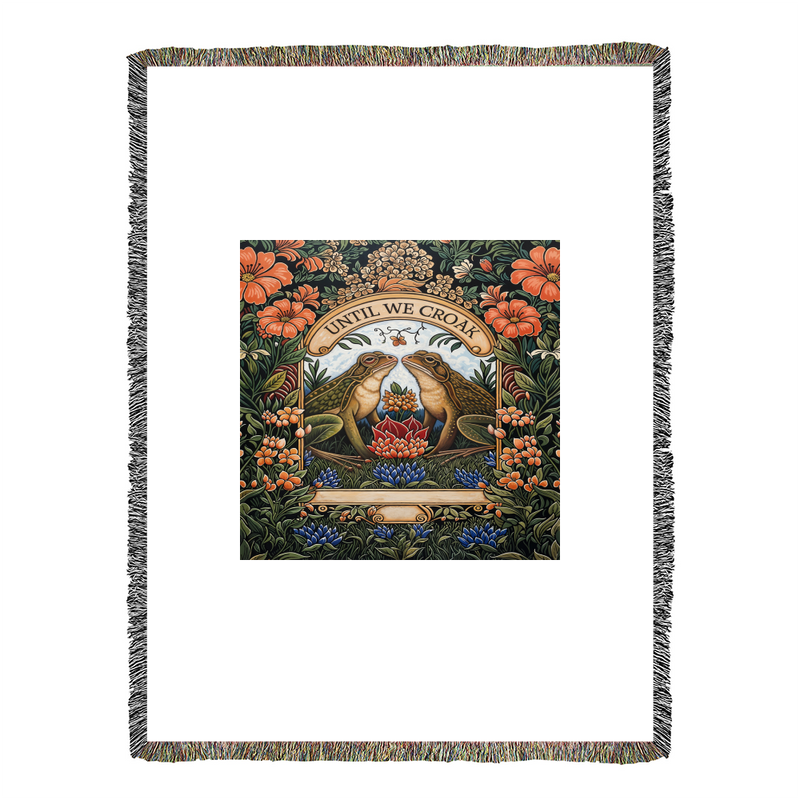 Til We Croak - Heirloom Blanket